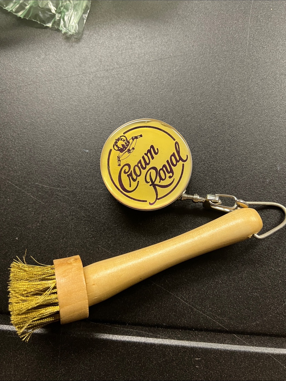 New crown royal golf brush for shoes